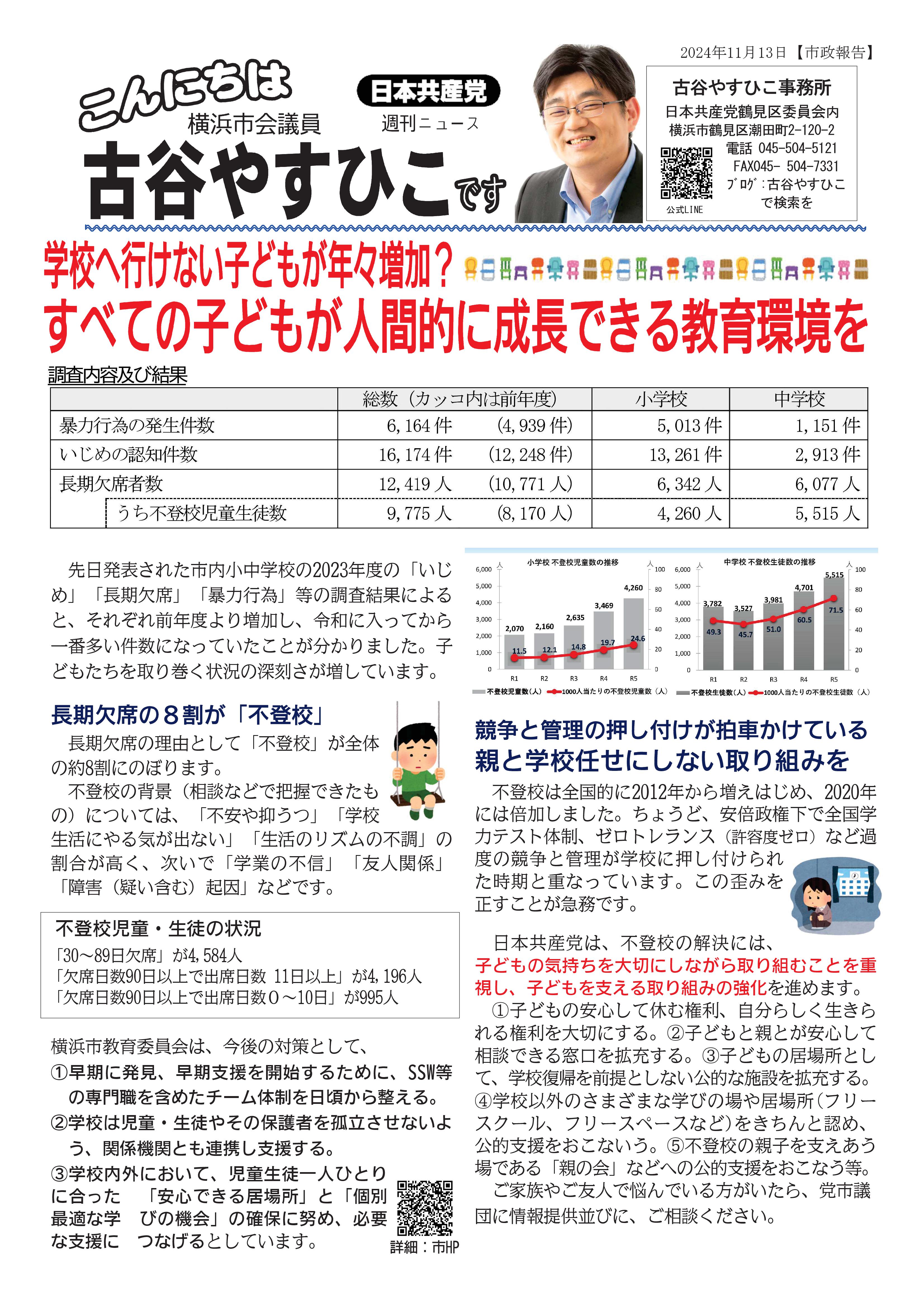 2024.11.13こんにちは 古谷